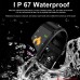 115 Plus Sports Fitness Tracker IP67 Waterproof Heart Rate Sleep Monitor Wristbands Passometer Smart Bracelet