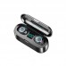 High Performance LED Digital Display Blue tooth Headset Wireless Binaural Stereo Touch Headset