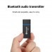 USB Bluetooth-compatible 5.0 Adapter Audio Transmitter Dongle Wireless USB Adapter Driver-Free 3.5mm AUX for Computer PC Headset