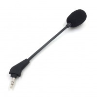 3.5mm Bendable Replacement 3.5mm Jack Game Mic Detachable Microphone Boom for Corsair HS50/HS60/HS70/HS70 SE