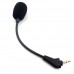 3.5mm Bendable Replacement 3.5mm Jack Game Mic Detachable Microphone Boom for Corsair HS50/HS60/HS70/HS70 SE