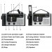 Portable Multifunctional Radio Hand Crank Solar Crank Dynamo Powered AM/FM/SW1 Weather Radio with Flashlight LED Reading Light