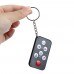 Free Shipping Universal Infrared Wireless IR TV Controller 7 Keys Television Keychain Remote Control Replacement for Philps