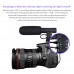 MIC-05 Super Cardioid Microphone Micro Photographic Equipment Camera Microphone Electrostatic Type Condenser Head For Producers