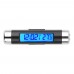 Free Ship Digital Car Clock LCD Temperature Thermometer  2 in 1 Time Clock Air Vent Outlet Clip