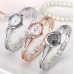 Ladies Steel Band Bracelet Life Waterproof Quartz Electronic Ladies Fashion Bracelet Watch