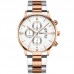 Men's Classic Zinc alloy Business Casual Chronograph Watch Stainless steel strap watch