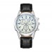 Fashion Business style Gift Quartz Watch Zinc alloy case leather Strap Men's Watch