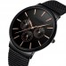 Top Brand Watches Male Clock Sport Military Leather Strap Men Wrist Chronograph Watches