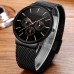 Top Brand Watches Male Clock Sport Military Leather Strap Men Wrist Chronograph Watches