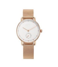 Wholesale customization Fashion Women Watch Waterproof Ladies Slim Mesh strap slim watch