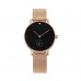 Wholesale customization Fashion Women Watch Waterproof Ladies Slim Mesh strap slim watch