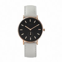 Quartz Watches Wristwatches Ultra Thin Stainless Steel Custom Unisex Minimalist watch